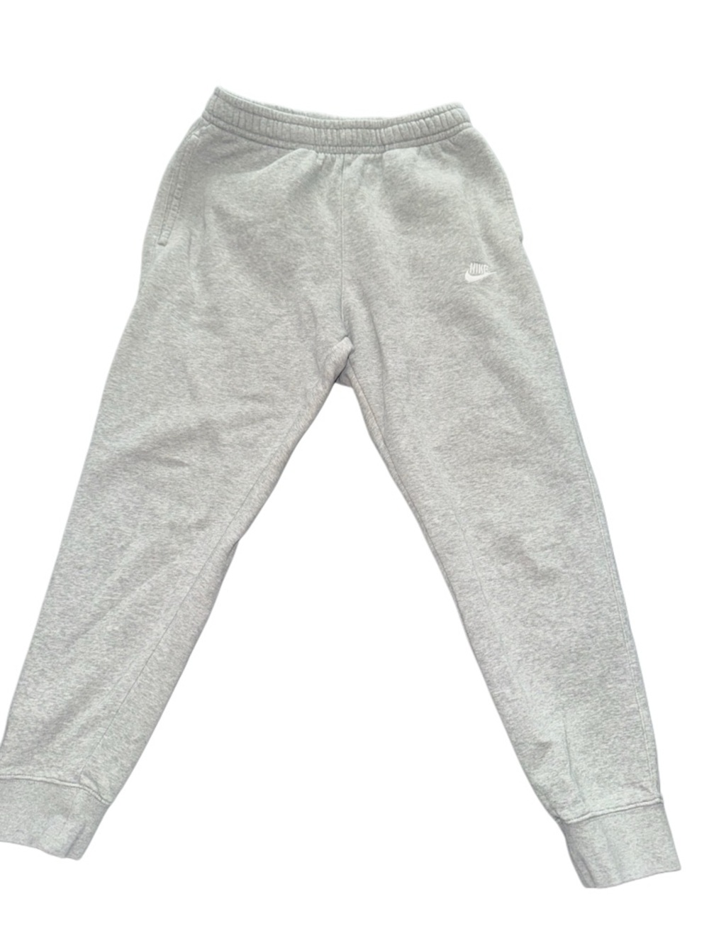 Nike Youth Light Gray Fleece Joggers